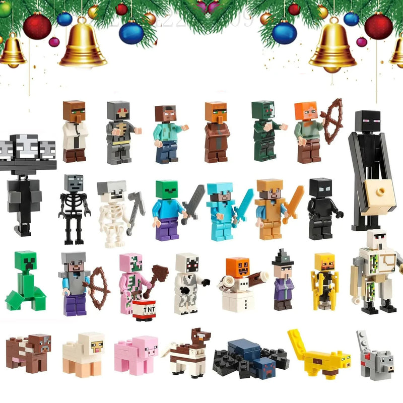 Calendar de Advent pentru copii Minecraft