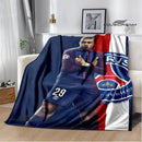 Design pătură Kylian Mbappé - mai multe variante