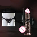 Dildo realist cu preput mobil - mai multe variante