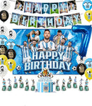 Set de petrecere de fotbal pentru ziua de naștere cu baloane Lionel Messi - mai multe variante