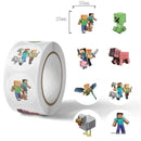 Autocolante pentru copii Minecraft - 500 buc
