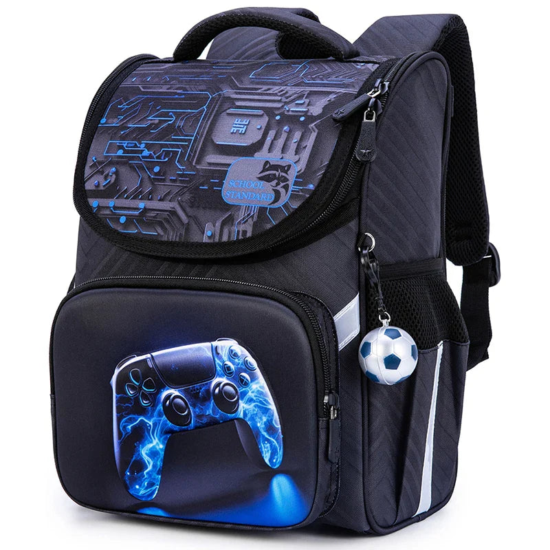 Rucsac școlar PlayStation pentru băieți