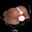 Masturbator realist din silicon pentru bărbați gay - fundul bărbaților