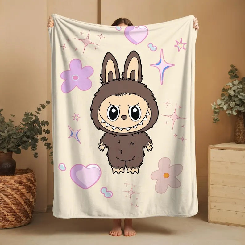 Design pătură Labubu - mai multe variante