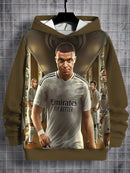 Tricou de fotbal cu imprimare 3D Kylian Mbappé - mai multe variante