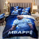 Lenjerie de pat de designer Kylian Mbappé - mai multe variante