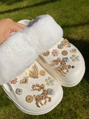 Ornamente în formă de bijuterii pentru femei pe pantofii Crocs - mai multe variante