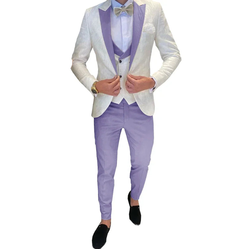 Costum bărbătesc de lux pentru nuntă - mai multe variante