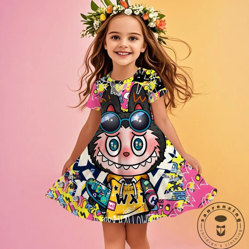 Labubu fete rochie - mai multe variante