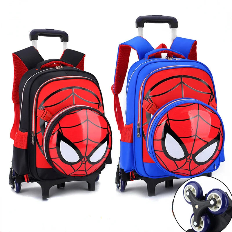 Designový dětský batoh na kolečkách Spiderman - více variant
