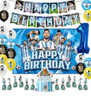 Set de petrecere de fotbal pentru ziua de naștere cu baloane Lionel Messi - mai multe variante