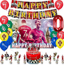 Set de petrecere de fotbal pentru ziua de naștere cu baloane Cristiano Ronaldo - mai multe variante