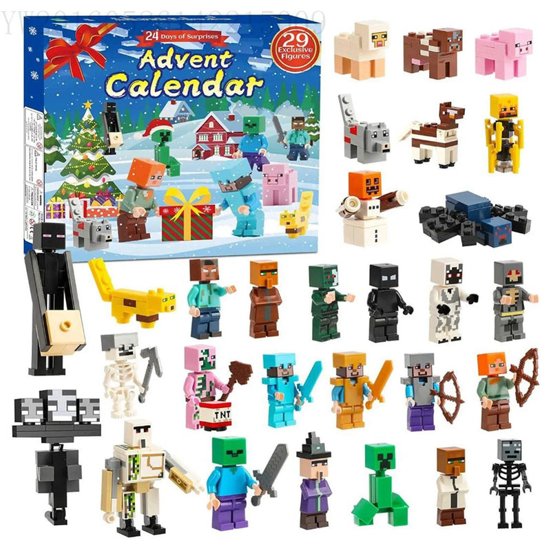 Calendar de Advent pentru copii Minecraft