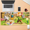Tastatură și mouse pad pentru copii Minecraft - mai multe variante