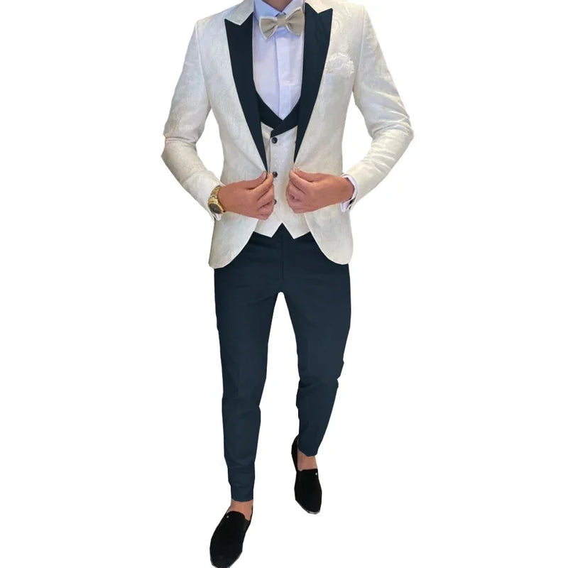 Costum bărbătesc de lux pentru nuntă - mai multe variante