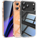 Husă subțire transparentă pentru iPhone Air, 17, 17 Pro, 17 Pro Max