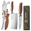 Cuțite de bucătărie și foarfece japoneze - mai multe variante