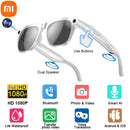 Ochelari inteligenți Xiaomi cu cameră - 1080p HD, 100 Mpx, apeluri Bluetooth și asistent AI