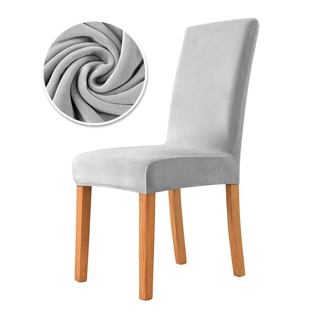 VelvetCover ™ Elastic catifea bucătărie scaun Cover - mai multe variante