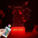 Lampă cu iluzie 3D Pokemon