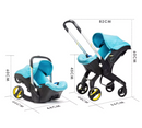 Cărucior combinat - scaun auto și cărucior - mai multe variante