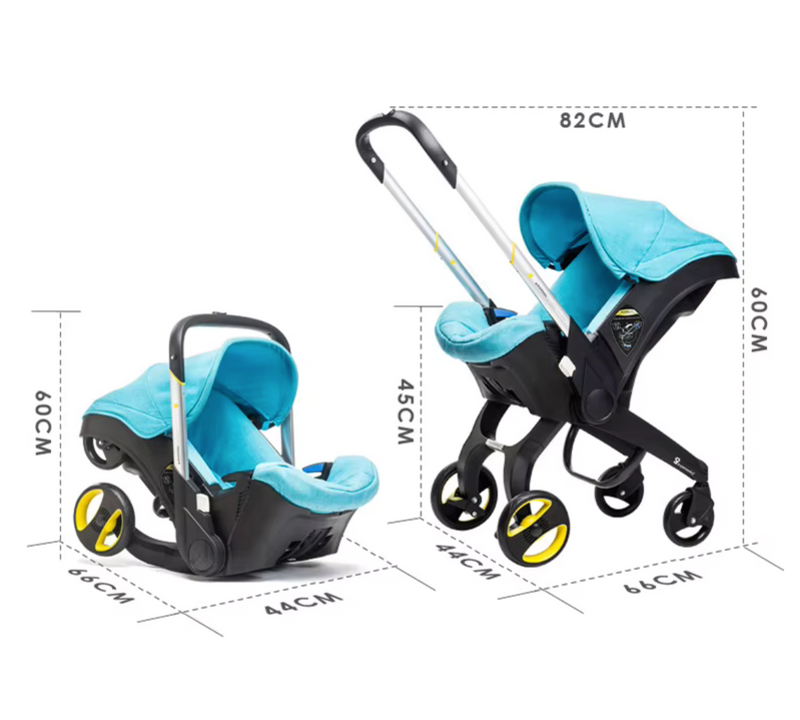 Cărucior combinat - scaun auto și cărucior - mai multe variante