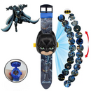 Ceas pentru copii cu proiecție Batman