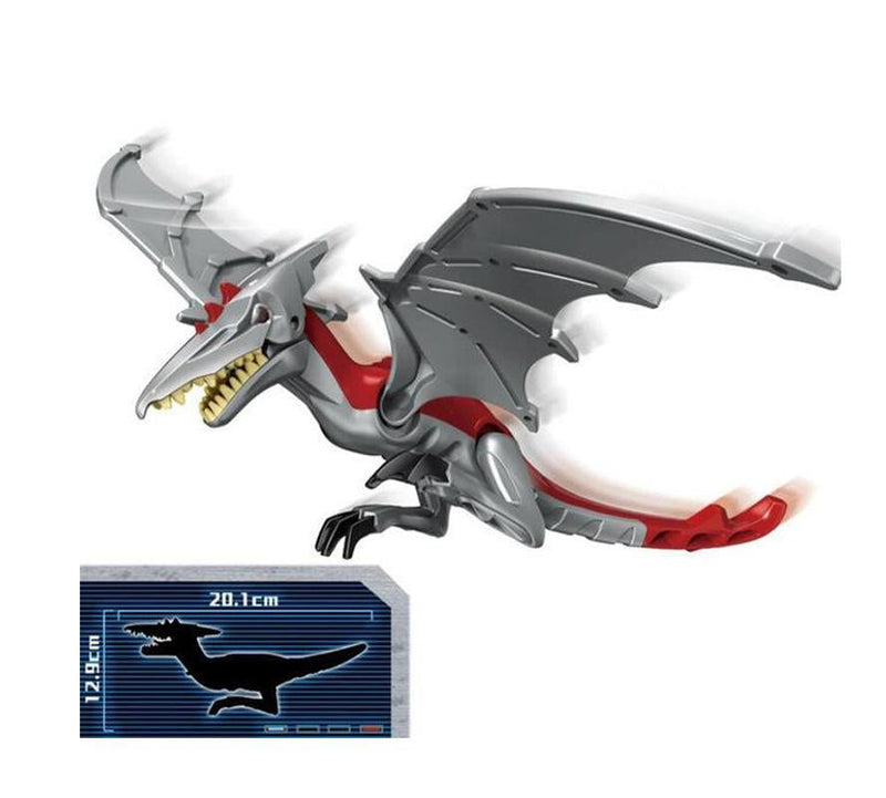 Figurină Jurassic World dinozaur Archeopteryx pentru Lego - 20 cm