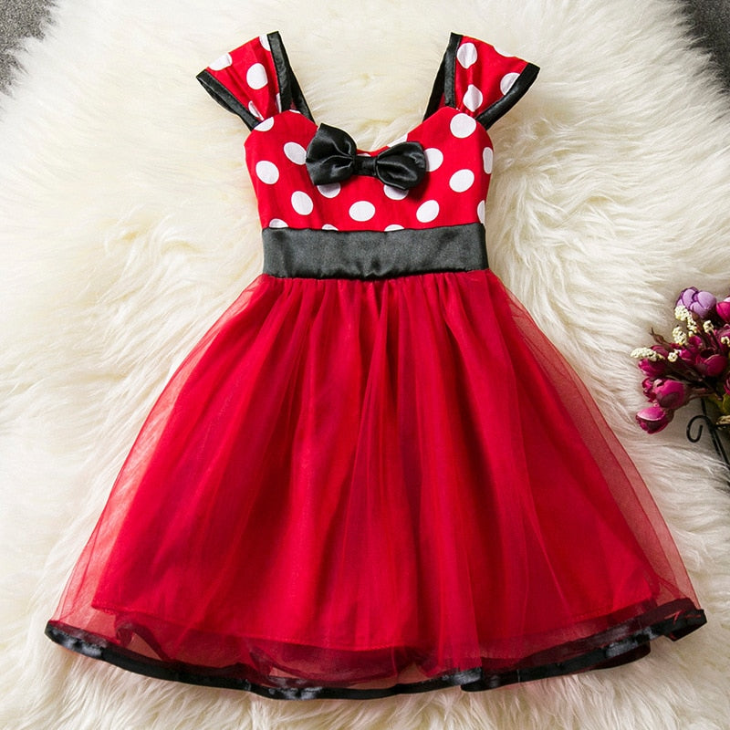 Rochie fosforescentă pentru copii Minnie Mouse