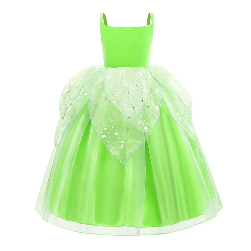 Rochie fosforescentă pentru copii Zână Tinkerbell