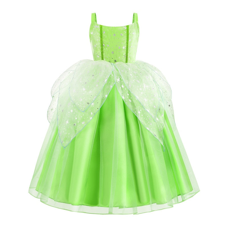 Rochie fosforescentă pentru copii Zână Tinkerbell