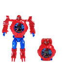 Ceas multifuncțional pentru copii cu supereroi - mai multe variante