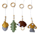 Jucărie suspendată din lemn pentru copii - mai multe variante