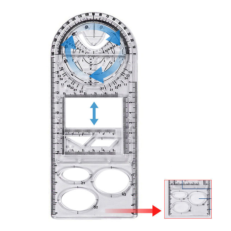 Rigla multifuncțională - mai multe variante