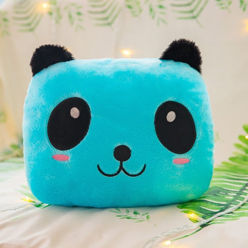 Jucărie de plush cu lumini panda - mai multe culori