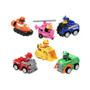 Set de mașinuțe cu figurine PAW Patrol - 6 buc