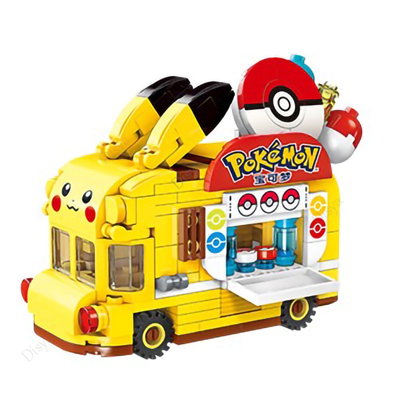 Set de construcție de mașină Pokemon - mai multe variante