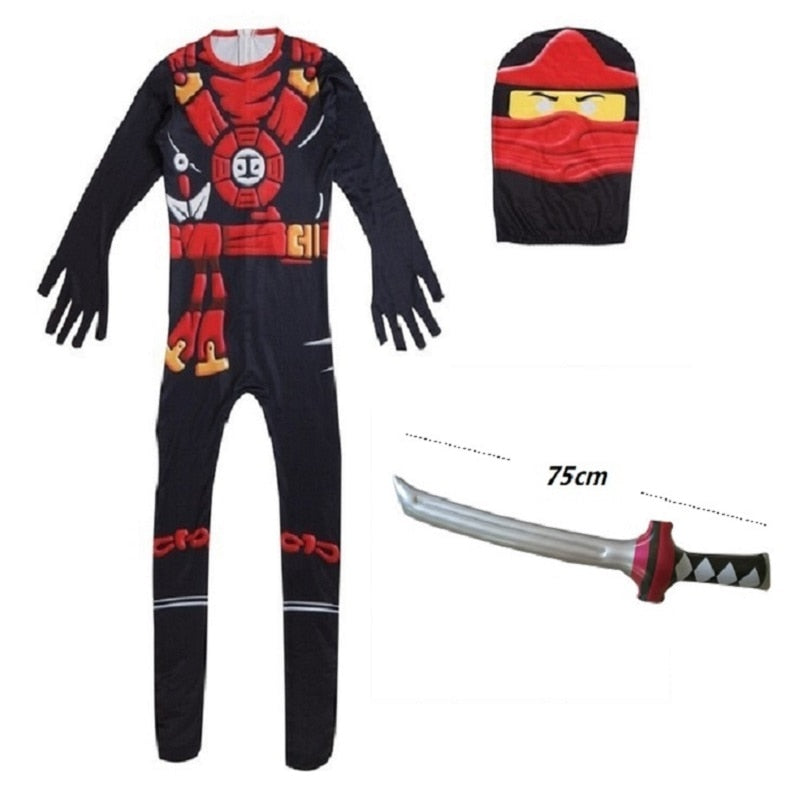 Costum de ninja pentru băieți - mai multe variante