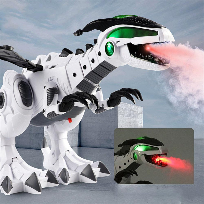 Dinozaur robotic cu vapori de apă - mai multe variante