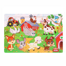 Puzzle simplu cu motive pentru copii - mai multe variante