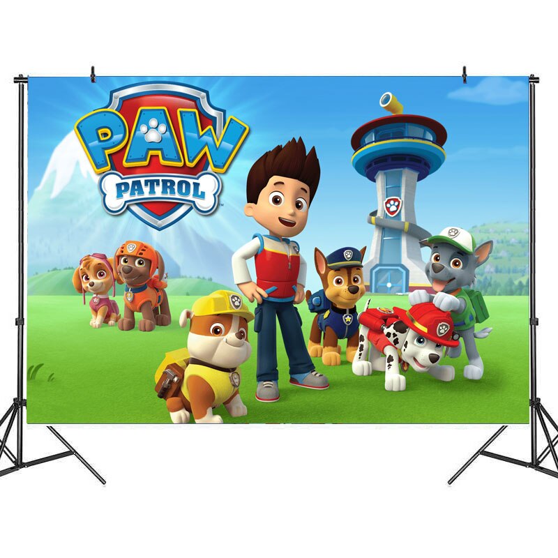 Fundal cu poză PAW Patrol - mai multe variante