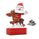 Joc de construit Moș Crăciun pe ren