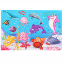 Puzzle simplu cu motive pentru copii - mai multe variante