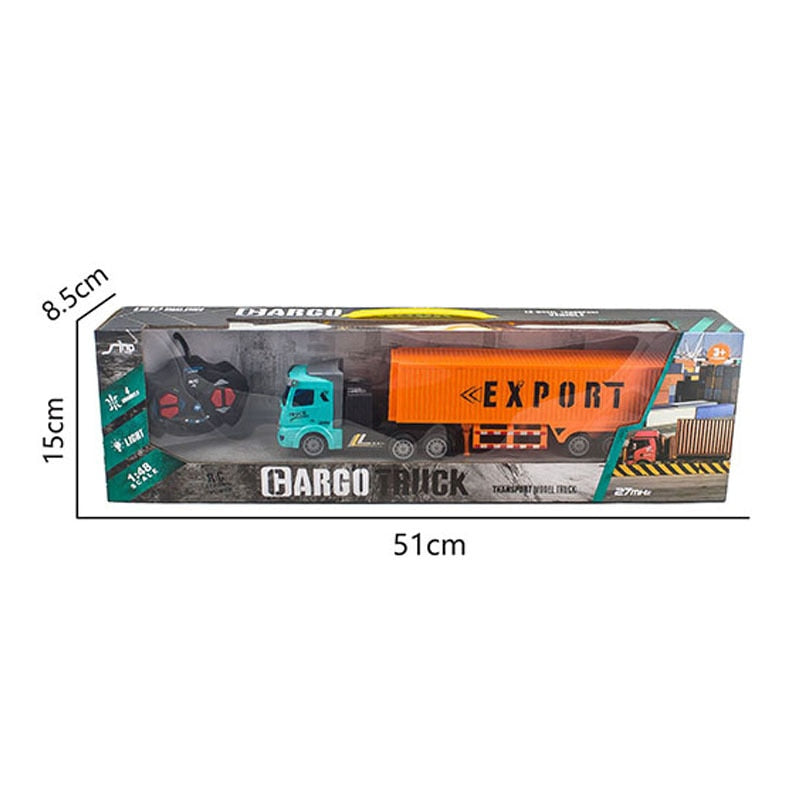 Model de camion cu container teleghidat