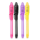 Stilou invizibil cu lumină UV - mai multe variante