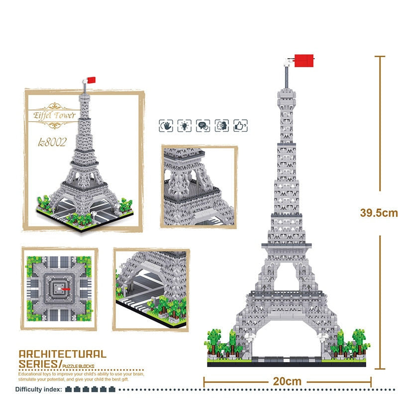 Set de construcție monumente celebre - mai multe variante