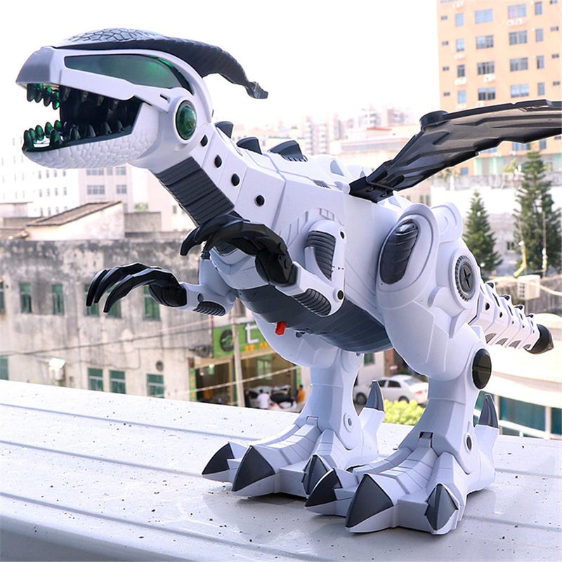 Dinozaur robot cu ceață din apă - mai multe variante