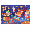 Puzzle simplu cu motive pentru copii - mai multe variante