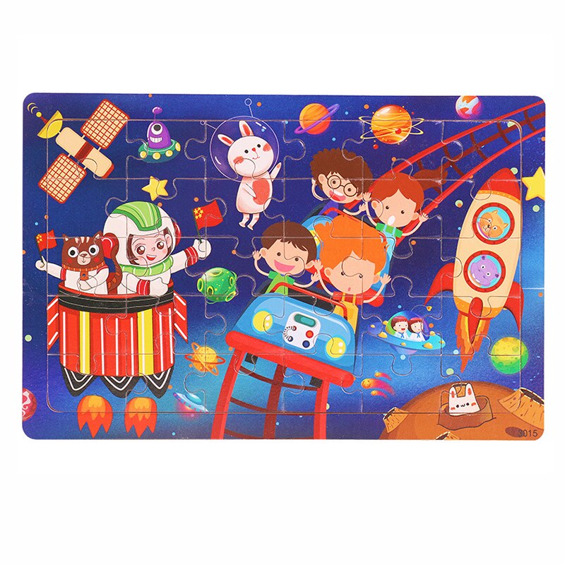 Puzzle simplu cu motive pentru copii - mai multe variante