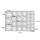 Crăciun autocolante decorative autocolante fulgii de zăpadă pe fereastră